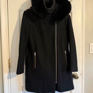SOIA & KYO coat womens size S/P in EUC